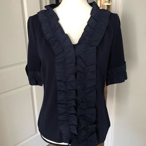 Lovely Navy Blue Top